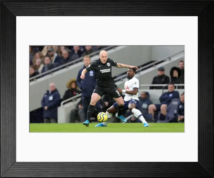 Framed Print : Tottenham vs. Brighton: A Premier League Battle at Tottenham Hotspur Stadium (26DEC19)
