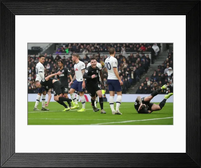 Framed Print : Tottenham Hotspur vs. Brighton and Hove Albion: A Premier League Battle at Spurs Stadium (26DEC19) Framed Print : Tottenham Hotspur vs. Brighton and Hove Albion: A Premier League Battle at Spurs Stadium (26DEC19)