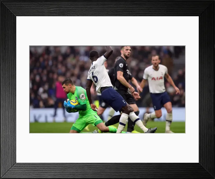Framed Print : Tottenham Hotspur vs. Brighton and Hove Albion: A Premier League Battle at Spurs Stadium (26DEC19)