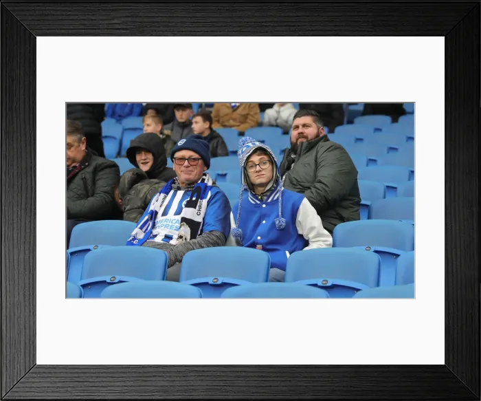 Framed Print : Premier League Showdown: Brighton & Hove Albion vs Bournemouth at American Express Community Stadium (28DEC19) Framed Print : Premier League Showdown: Brighton & Hove Albion vs Bournemouth at American Express Community Stadium (28DEC19)