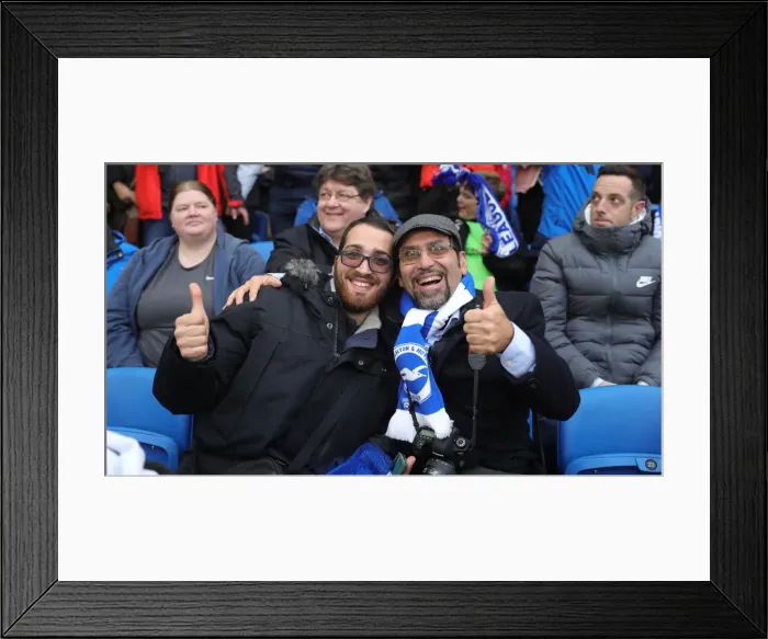 Framed Print : Brighton and Hove Albion vs Bournemouth: Premier League Battle at American Express Community Stadium (28DEC19) Framed Print : Brighton and Hove Albion vs Bournemouth: Premier League Battle at American Express Community Stadium (28DEC19)