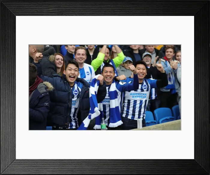 Framed Print : Brighton & Hove Albion vs Bournemouth: A Premier League Clash at American Express Community Stadium (28DEC19) Framed Print : Brighton & Hove Albion vs Bournemouth: A Premier League Clash at American Express Community Stadium (28DEC19)