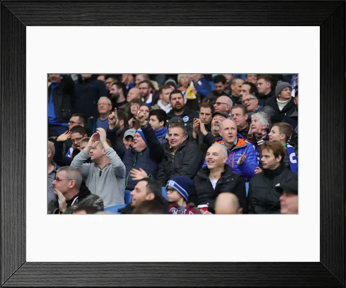 Framed Print : Premier League Showdown: Brighton & Hove Albion vs Bournemouth at American Express Community Stadium (28DEC19) Framed Print : Premier League Showdown: Brighton & Hove Albion vs Bournemouth at American Express Community Stadium (28DEC19)