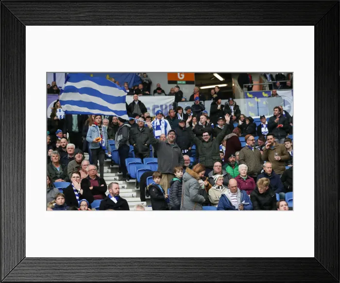 Framed Print : Premier League Showdown: Brighton & Hove Albion vs Bournemouth at American Express Community Stadium (28DEC19) Framed Print : Premier League Showdown: Brighton & Hove Albion vs Bournemouth at American Express Community Stadium (28DEC19)