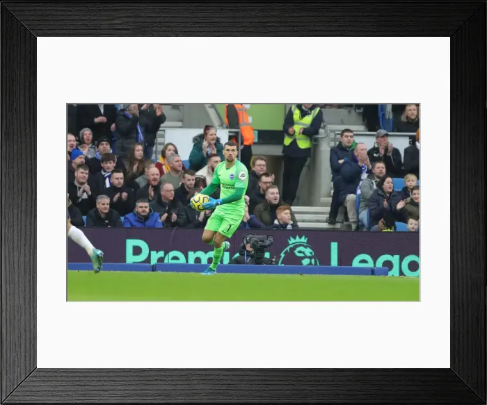 Framed Print : Premier League Showdown: Brighton & Hove Albion vs Bournemouth at American Express Community Stadium (28DEC19)