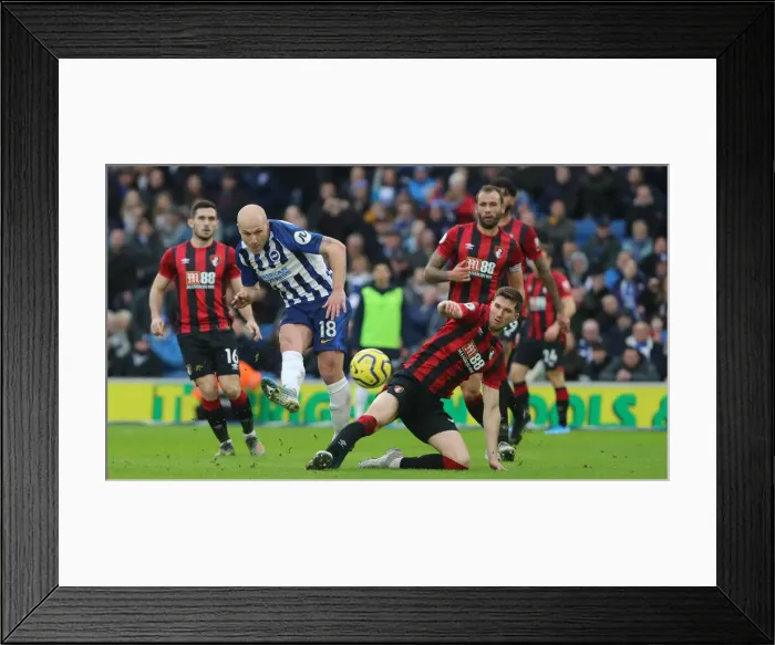Framed Print : Brighton vs Bournemouth: Premier League Battle at American Express Community Stadium (28DEC19)