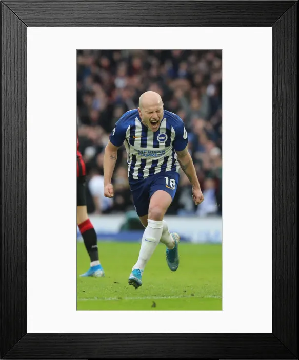 Framed Print : Premier League Showdown: Brighton & Hove Albion vs. Bournemouth at American Express Community Stadium (28DEC19) Framed Print : Premier League Showdown: Brighton & Hove Albion vs. Bournemouth at American Express Community Stadium (28DEC19)