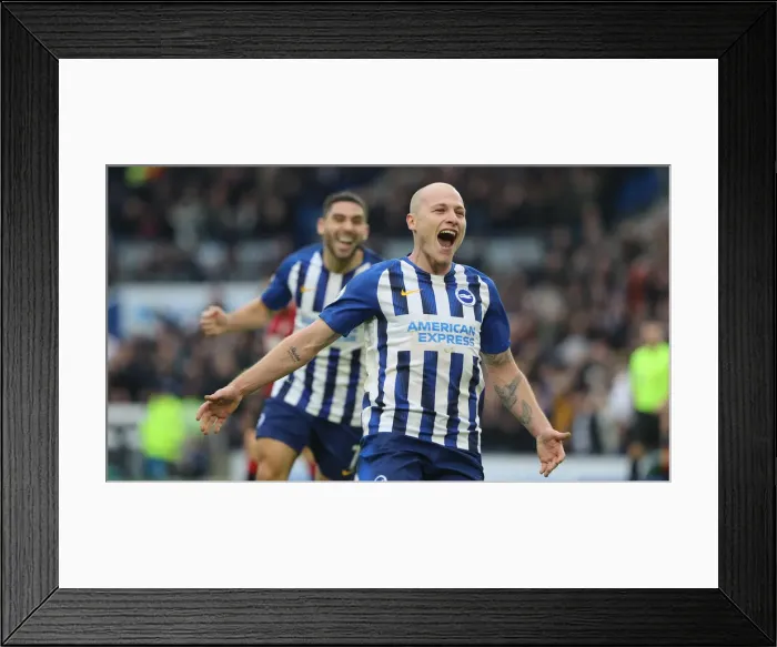 Framed Print : Brighton and Hove Albion vs Bournemouth: Premier League Battle at American Express Community Stadium (28DEC19)