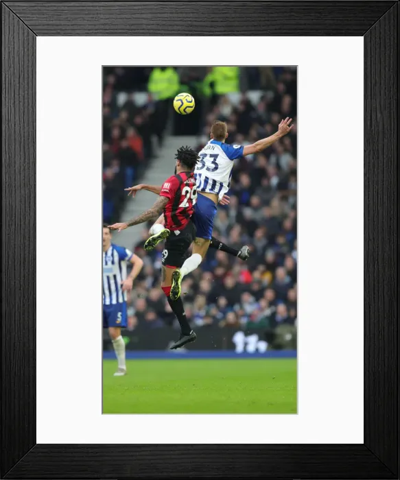 Framed Print : Premier League Showdown: Brighton & Hove Albion vs Bournemouth at American Express Community Stadium (28DEC19) Framed Print : Premier League Showdown: Brighton & Hove Albion vs Bournemouth at American Express Community Stadium (28DEC19)