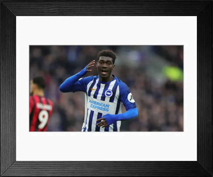 Framed Print : Brighton and Hove Albion vs Bournemouth: Premier League Battle at American Express Community Stadium (28DEC19) Framed Print : Brighton and Hove Albion vs Bournemouth: Premier League Battle at American Express Community Stadium (28DEC19)