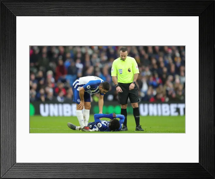 Framed Print : Premier League Showdown: Brighton & Hove Albion vs Bournemouth at American Express Community Stadium (28DEC19) Framed Print : Premier League Showdown: Brighton & Hove Albion vs Bournemouth at American Express Community Stadium (28DEC19)
