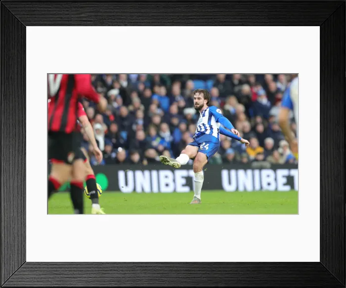 Framed Print : Premier League Showdown: Brighton & Hove Albion vs. Bournemouth (28DEC19) - American Express Community Stadium Framed Print : Premier League Showdown: Brighton & Hove Albion vs. Bournemouth (28DEC19) - American Express Community Stadium