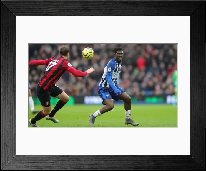 Framed Print : Premier League Showdown: Brighton & Hove Albion vs Bournemouth at American Express Community Stadium (28DEC19) Framed Print : Premier League Showdown: Brighton & Hove Albion vs Bournemouth at American Express Community Stadium (28DEC19)