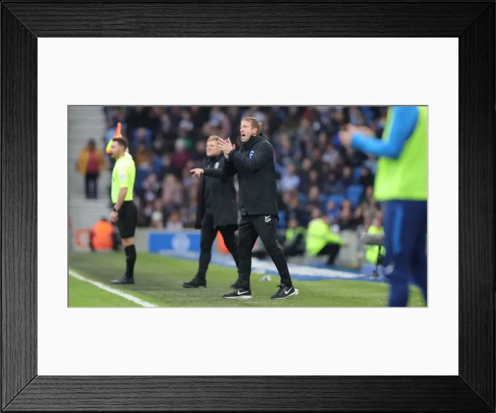 Framed Print : Brighton and Hove Albion vs Bournemouth: Premier League Battle at American Express Community Stadium (28DEC19) Framed Print : Brighton and Hove Albion vs Bournemouth: Premier League Battle at American Express Community Stadium (28DEC19)