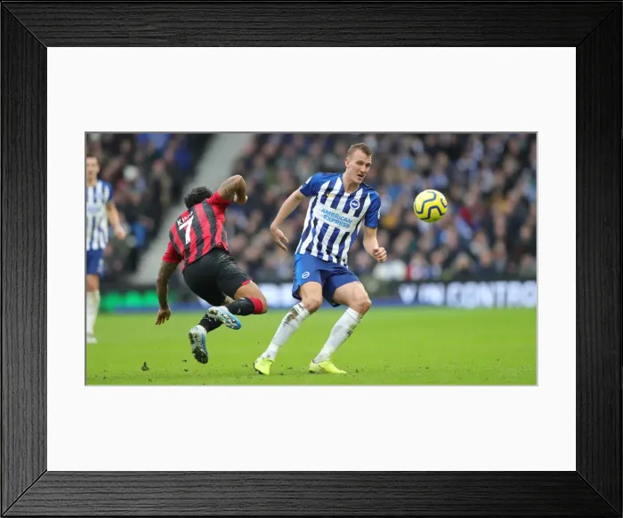 Framed Print : Premier League Showdown: Brighton & Hove Albion vs Bournemouth at American Express Community Stadium (28DEC19) Framed Print : Premier League Showdown: Brighton & Hove Albion vs Bournemouth at American Express Community Stadium (28DEC19)