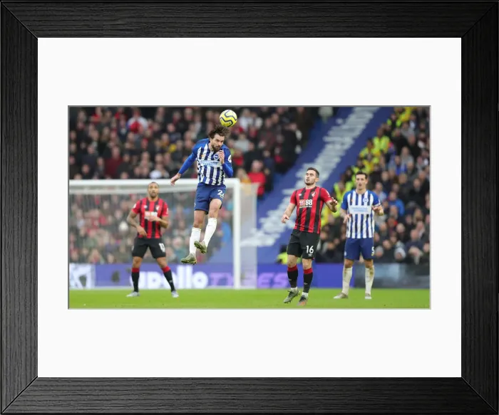 Framed Print : Brighton and Hove Albion vs Bournemouth: Premier League Battle at American Express Community Stadium (28DEC19) Framed Print : Brighton and Hove Albion vs Bournemouth: Premier League Battle at American Express Community Stadium (28DEC19)