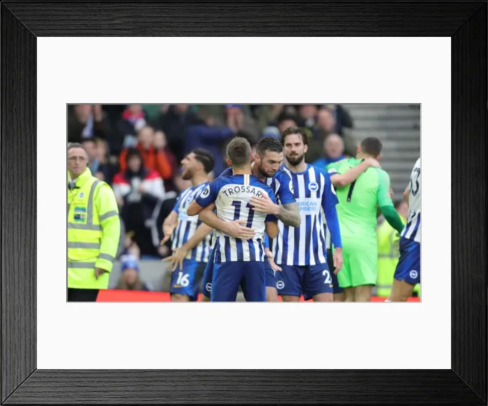 Framed Print : Premier League Showdown: Brighton & Hove Albion vs Bournemouth at American Express Community Stadium (28DEC19) Framed Print : Premier League Showdown: Brighton & Hove Albion vs Bournemouth at American Express Community Stadium (28DEC19)
