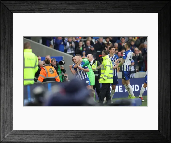 Framed Print : Premier League Showdown: Brighton & Hove Albion vs Bournemouth at American Express Community Stadium (28DEC19) Framed Print : Premier League Showdown: Brighton & Hove Albion vs Bournemouth at American Express Community Stadium (28DEC19)