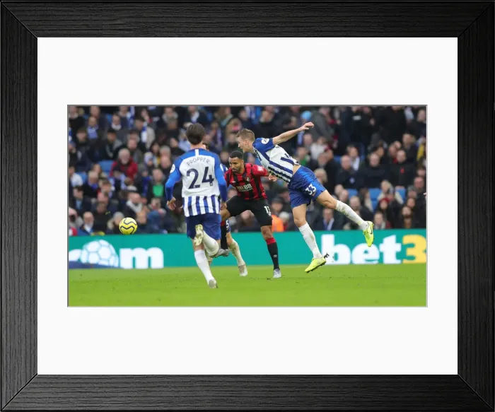 Framed Print : Premier League Showdown: Brighton & Hove Albion vs Bournemouth at American Express Community Stadium (28DEC19) Framed Print : Premier League Showdown: Brighton & Hove Albion vs Bournemouth at American Express Community Stadium (28DEC19)