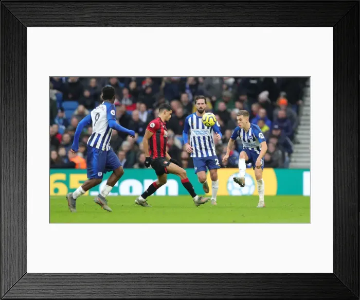 Framed Print : Brighton and Hove Albion vs Bournemouth: Premier League Battle at American Express Community Stadium (28DEC19) Framed Print : Brighton and Hove Albion vs Bournemouth: Premier League Battle at American Express Community Stadium (28DEC19)