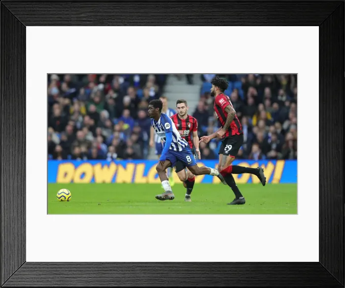 Framed Print : Brighton and Hove Albion vs Bournemouth: Premier League Battle at American Express Community Stadium (28DEC19) Framed Print : Brighton and Hove Albion vs Bournemouth: Premier League Battle at American Express Community Stadium (28DEC19)