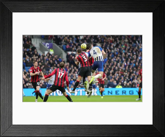 Framed Print : Brighton and Hove Albion vs Bournemouth: Premier League Battle at American Express Community Stadium (28DEC19) Framed Print : Brighton and Hove Albion vs Bournemouth: Premier League Battle at American Express Community Stadium (28DEC19)
