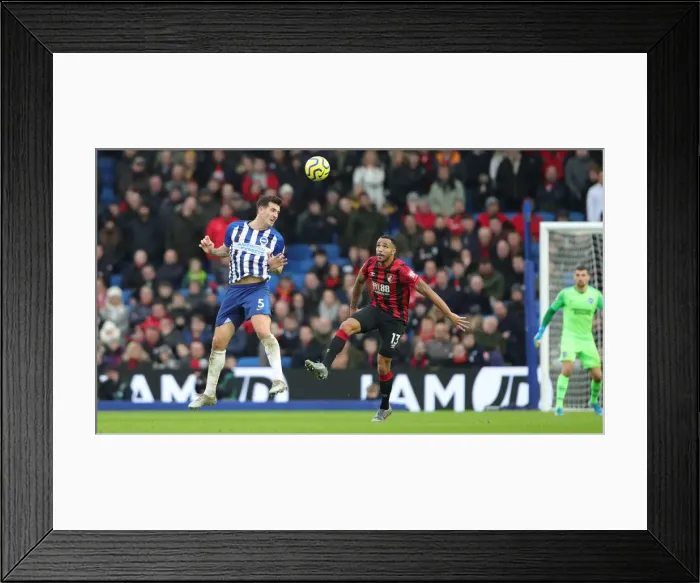 Framed Print : Premier League Showdown: Brighton & Hove Albion vs. Bournemouth at American Express Community Stadium (28DEC19)