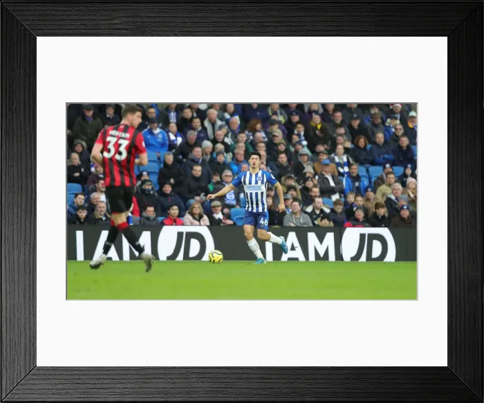 Framed Print : Brighton and Hove Albion vs Bournemouth: Premier League Battle at American Express Community Stadium (28DEC19) Framed Print : Brighton and Hove Albion vs Bournemouth: Premier League Battle at American Express Community Stadium (28DEC19)