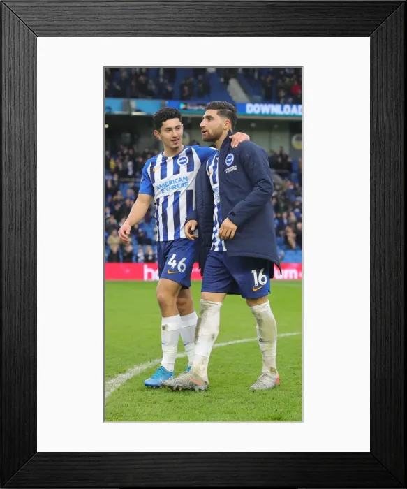 Framed Print : Brighton and Hove Albion vs Bournemouth: Premier League Battle at American Express Community Stadium (28DEC19) Framed Print : Brighton and Hove Albion vs Bournemouth: Premier League Battle at American Express Community Stadium (28DEC19)