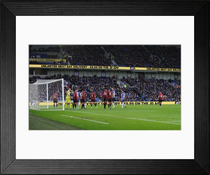 Framed Print : Premier League Showdown: Brighton & Hove Albion vs Bournemouth at American Express Community Stadium (28DEC19) Framed Print : Premier League Showdown: Brighton & Hove Albion vs Bournemouth at American Express Community Stadium (28DEC19)