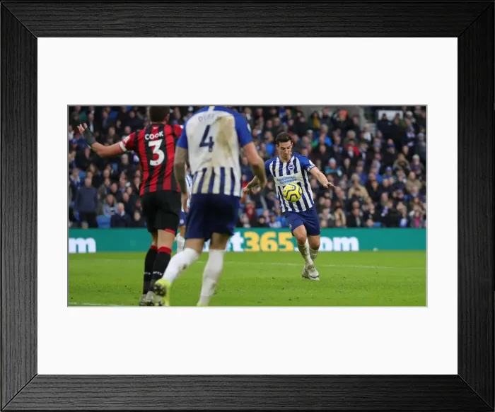 Framed Print : Brighton and Hove Albion vs Bournemouth: Premier League Battle at American Express Community Stadium (28DEC19) Framed Print : Brighton and Hove Albion vs Bournemouth: Premier League Battle at American Express Community Stadium (28DEC19)