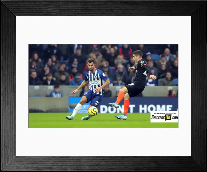 Framed Print : Brighton and Hove Albion vs. Chelsea: A Premier League Battle at American Express Community Stadium (01.01.20) Framed Print : Brighton and Hove Albion vs. Chelsea: A Premier League Battle at American Express Community Stadium (01.01.20)
