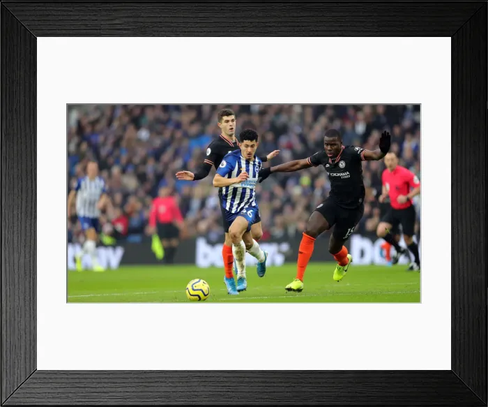 Framed Print : Brighton and Hove Albion vs. Chelsea: A Premier League Battle at American Express Community Stadium (01.01.20) Framed Print : Brighton and Hove Albion vs. Chelsea: A Premier League Battle at American Express Community Stadium (01.01.20)