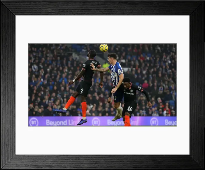 Framed Print : Brighton and Hove Albion vs. Chelsea: A Premier League Battle at American Express Community Stadium (01.01.20) Framed Print : Brighton and Hove Albion vs. Chelsea: A Premier League Battle at American Express Community Stadium (01.01.20)