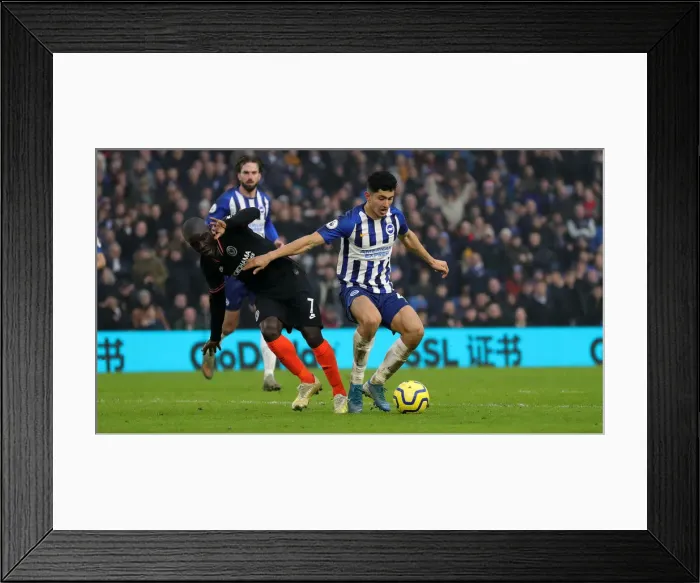 Framed Print : Brighton and Hove Albion vs. Chelsea: A Premier League Battle at American Express Community Stadium (01.01.20) Framed Print : Brighton and Hove Albion vs. Chelsea: A Premier League Battle at American Express Community Stadium (01.01.20)