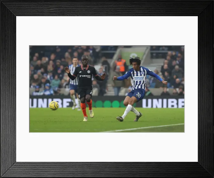 Framed Print : Brighton and Hove Albion vs. Chelsea: A Premier League Battle at American Express Community Stadium (01.01.20) Framed Print : Brighton and Hove Albion vs. Chelsea: A Premier League Battle at American Express Community Stadium (01.01.20)