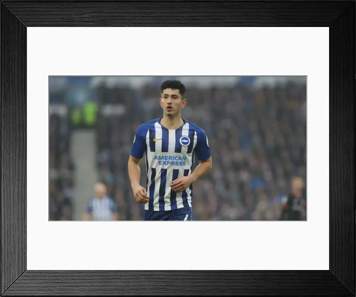 Framed Print : Brighton and Hove Albion vs. Chelsea: A Premier League Battle at American Express Community Stadium (01.01.20)