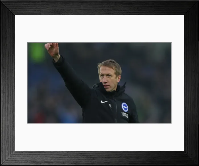 Framed Print : Brighton and Hove Albion vs. Chelsea: A Premier League Battle at American Express Community Stadium (01.01.20)