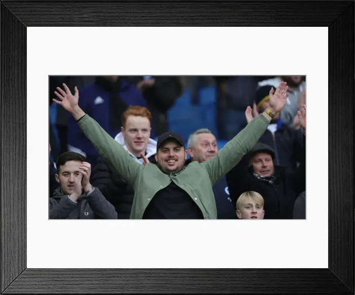 Framed Print : Brighton and Hove Albion vs. Chelsea: A Premier League Battle at American Express Community Stadium (01.01.20)