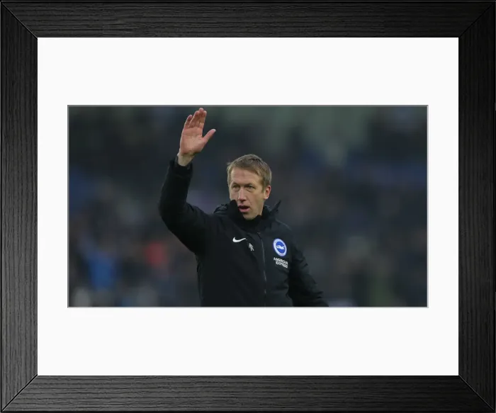 Framed Print : Brighton and Hove Albion vs. Chelsea: A Premier League Battle at American Express Community Stadium (01.01.20)