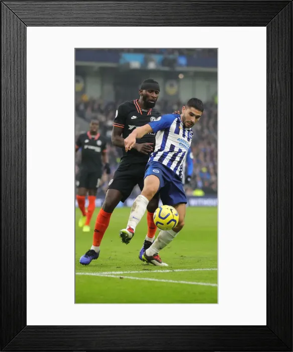 Framed Print : Brighton and Hove Albion vs. Chelsea: A Premier League Battle at American Express Community Stadium (01.01.20) Framed Print : Brighton and Hove Albion vs. Chelsea: A Premier League Battle at American Express Community Stadium (01.01.20)