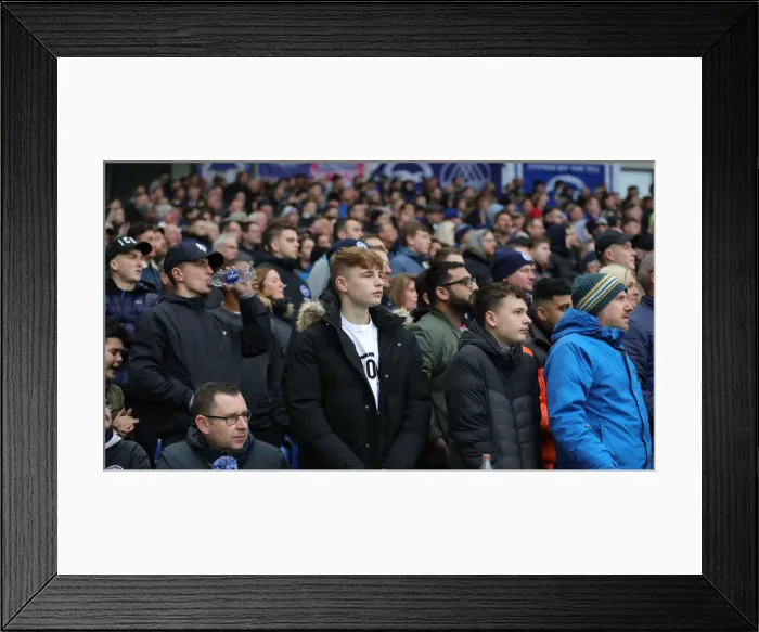 Framed Print : Brighton and Hove Albion vs. Chelsea: A Premier League Battle at American Express Community Stadium (01.01.20)