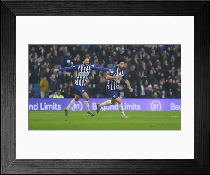 Framed Print : Premier League Showdown: Brighton & Hove Albion vs. Chelsea (01JAN20) - American Express Community Stadium Framed Print : Premier League Showdown: Brighton & Hove Albion vs. Chelsea (01JAN20) - American Express Community Stadium