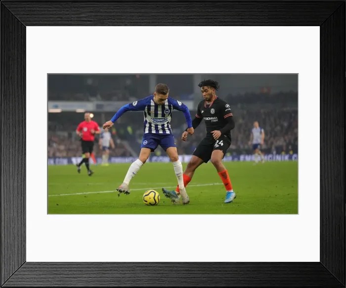 Framed Print : Brighton and Hove Albion vs. Chelsea: A Premier League Battle at American Express Community Stadium (01.01.20) Framed Print : Brighton and Hove Albion vs. Chelsea: A Premier League Battle at American Express Community Stadium (01.01.20)