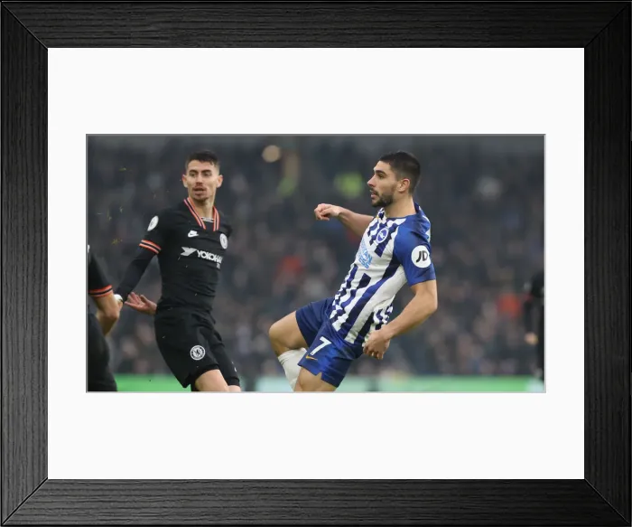 Framed Print : Brighton and Hove Albion vs. Chelsea: A Premier League Battle at American Express Community Stadium (01.01.20) Framed Print : Brighton and Hove Albion vs. Chelsea: A Premier League Battle at American Express Community Stadium (01.01.20)