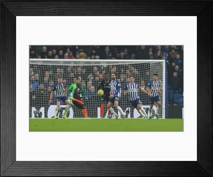 Framed Print : Brighton and Hove Albion vs. Chelsea: A Premier League Battle at American Express Community Stadium (01.01.20) Framed Print : Brighton and Hove Albion vs. Chelsea: A Premier League Battle at American Express Community Stadium (01.01.20)