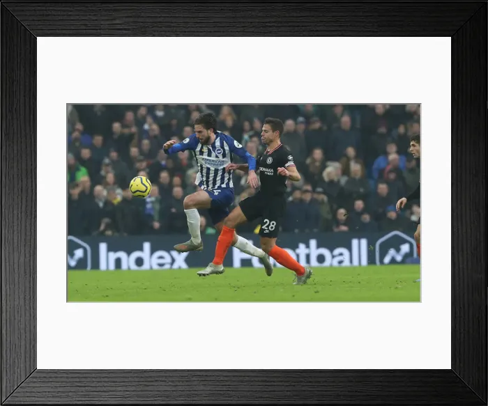 Framed Print : Brighton and Hove Albion vs. Chelsea: A Battle at the American Express Community Stadium (01.01.2020) Framed Print : Brighton and Hove Albion vs. Chelsea: A Battle at the American Express Community Stadium (01.01.2020)