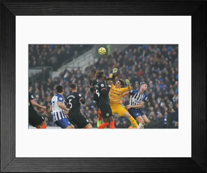 Framed Print : Brighton and Hove Albion vs. Chelsea: A Premier League Battle at American Express Community Stadium (01.01.20) Framed Print : Brighton and Hove Albion vs. Chelsea: A Premier League Battle at American Express Community Stadium (01.01.20)