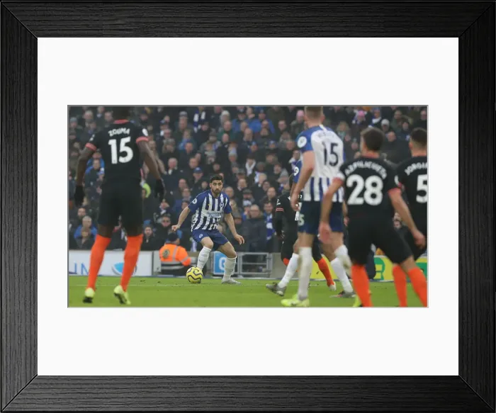 Framed Print : Brighton and Hove Albion vs. Chelsea: A Premier League Battle at American Express Community Stadium (01.01.20) Framed Print : Brighton and Hove Albion vs. Chelsea: A Premier League Battle at American Express Community Stadium (01.01.20)