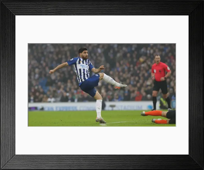 Framed Print : Brighton and Hove Albion vs. Chelsea: A Premier League Battle at American Express Community Stadium (01.01.20) Framed Print : Brighton and Hove Albion vs. Chelsea: A Premier League Battle at American Express Community Stadium (01.01.20)